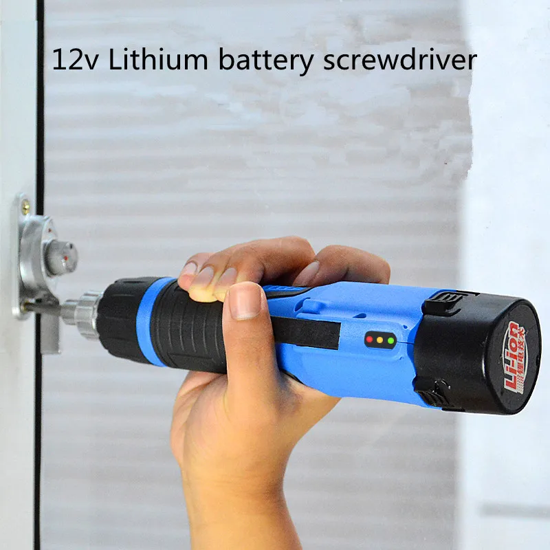 

12V Lithium Battery Electric Screwdriver hand precision Charging Drill bit Cordless drill Torque drill Power Tools