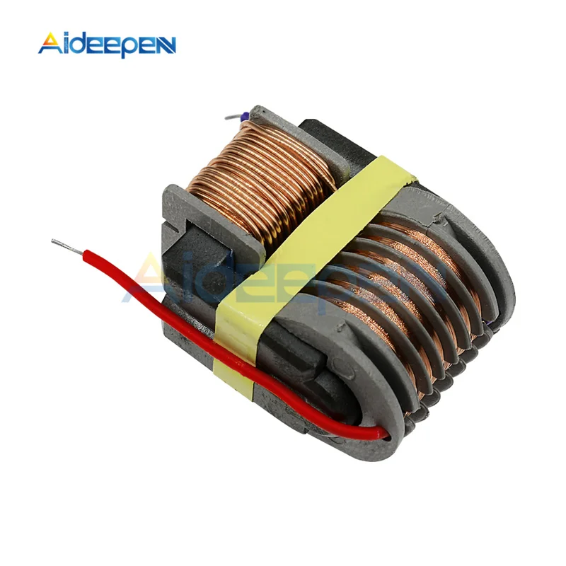 وحدة محول فولطية عالية التردد 12 فولت 15KV تيار مستمر ، مولد مقوس لفائف الفولتية ، مقوي مهايئ طاقة مهايئ
