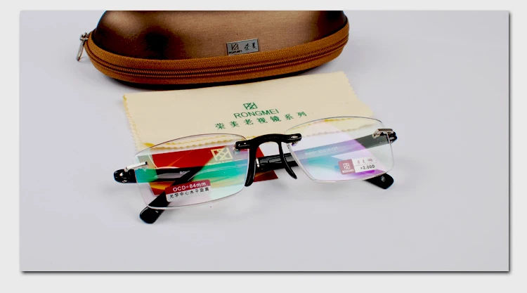 

High Quality Rimless Frameless Gentlemen Antireflective Coating Non Spherical Reading Glasses+1.0 +1.5 +2.0 +2.5 +3.0 +3.5+4.0