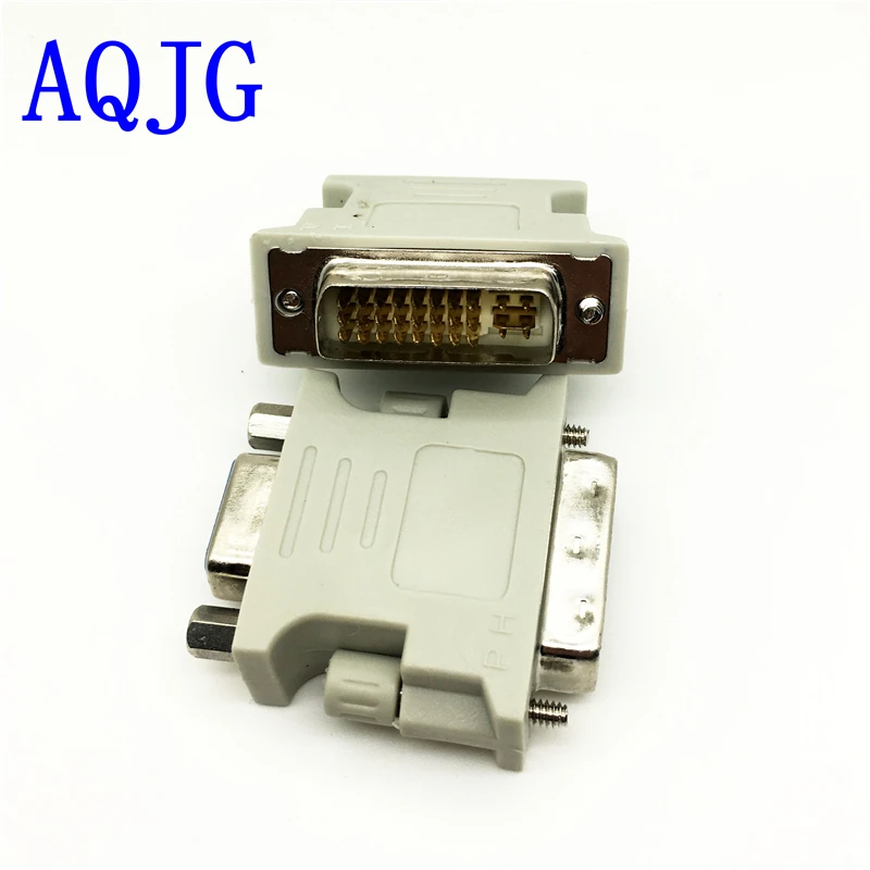 1080P DVI 24+5 Male to VGA Female Converter DVI to VGA adapter Video Converter Adapter Plug for HDTV LCD DVD Computer Projector