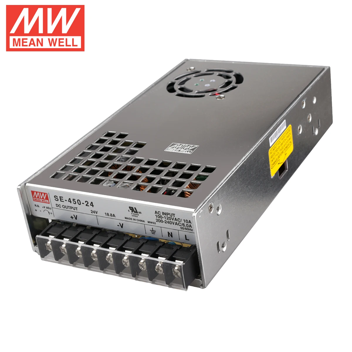 Amazon.com: MEAN WELL LRS 450W Switching Power Supply LRS-450-24 24V 18.8A : Electronics | LRS-450-24 24V/18.8A/450W DC Single Output Switching Power Supply | ディップスイッチ | KEUMFIVOG