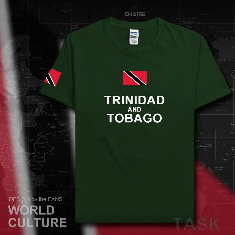 Trinidad and Tobago mens t shirt 2019 jersey nation team tees cotton t-shirt Sports clothing TTO Trinidadian Trini Trinbagonian