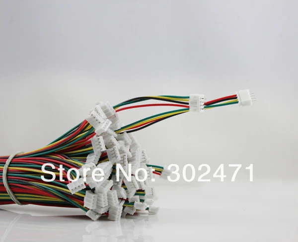 Mini. Micro 2.0mm T-1 4-Pin Conector w/. Wire x 10 sets.4pin 2.0mm