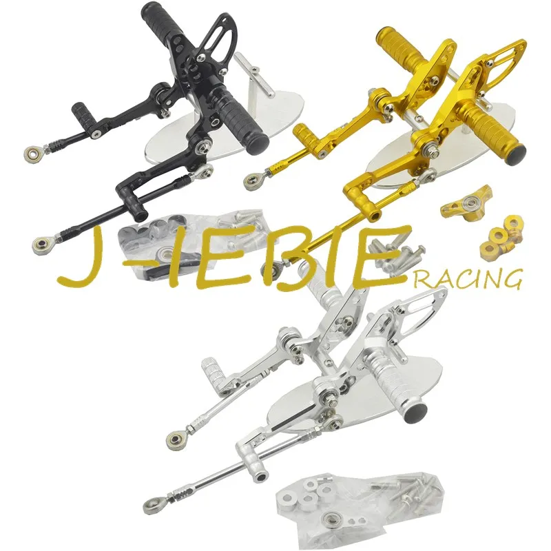 CNC Racing Rearset Adjustable Rear Sets Foot pegs Fit For  Ducati Streetfighter 848 1098