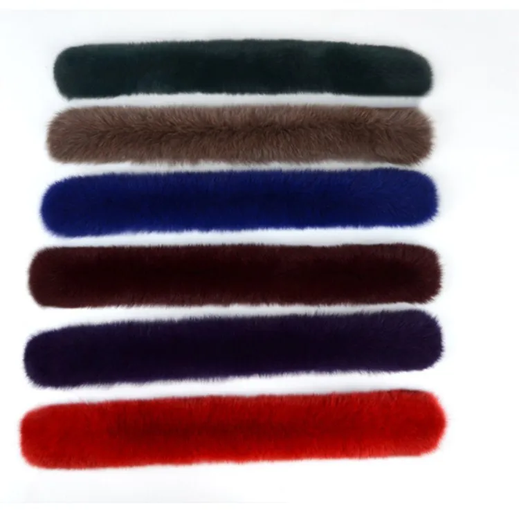 

2024 winter new real fur collar hat whole fur fox fur pie overcome cotton clothing cap Real fox fur Collar Women Shawl Wraps