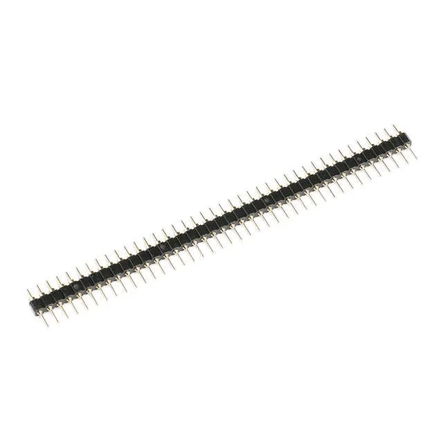 1/10 Pair Connector Pin Header Strip 10pcs Male + 10pcs Female Header Single Row 40 Pin 2.54mm Pin Connector Strip Round Needle