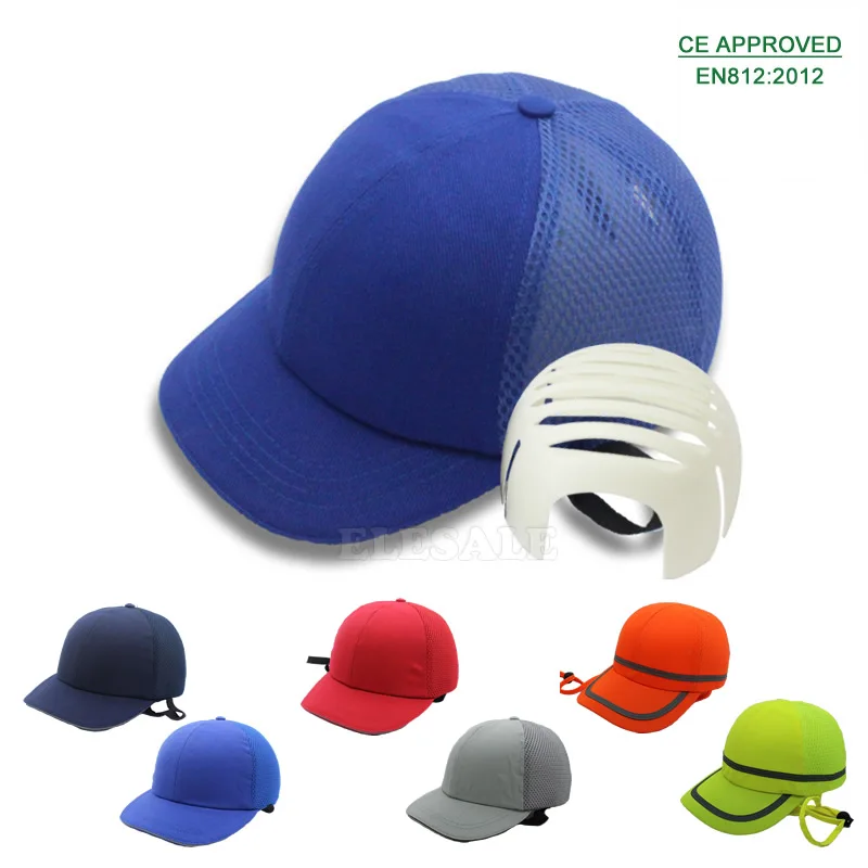 Nieuwe Zomer Bump Cap Baseball Hoed Stijl Beschermende Hi-Viz Harde Hoed Werk Veiligheid Helm Voor Werk Site Hoofd bescherming