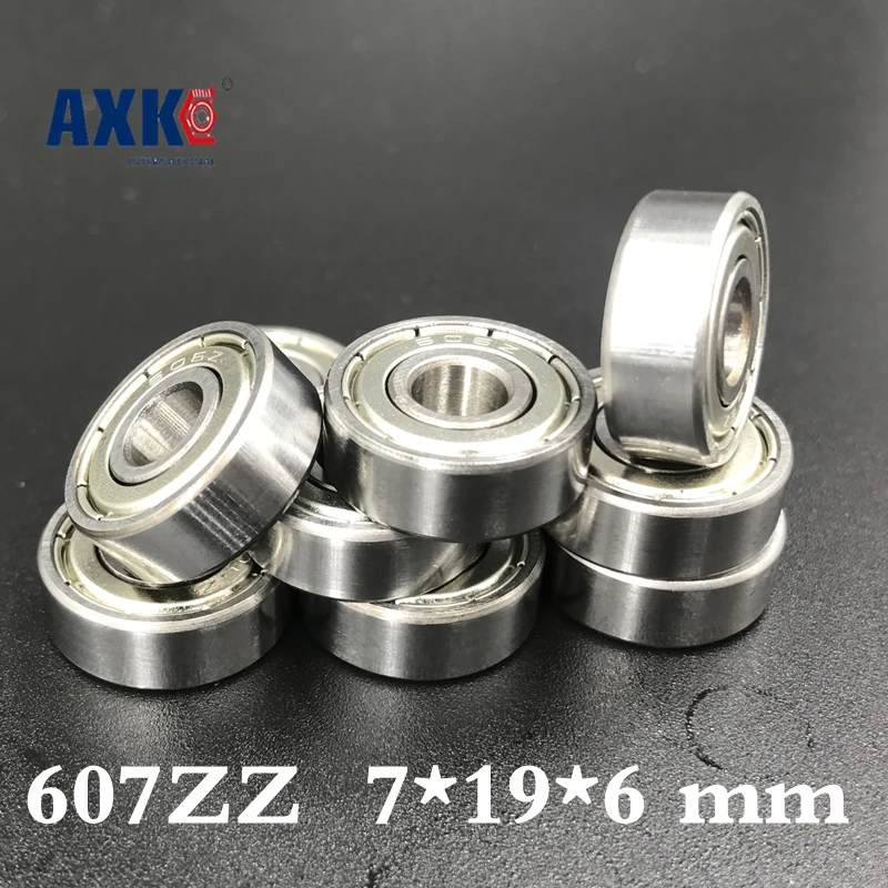 2023 Rodamientos Thrust Bearing 100pcs/Lot Factory Direct Sale 607 607z 607zz /r-1970zz /80017 7*19*6 Mm Miniature Ball Bearing