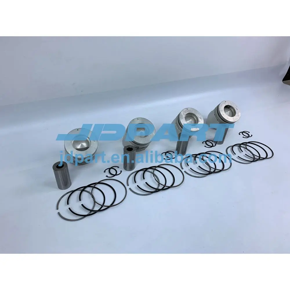 4HK1 Cylinder Piston Set With Piston Rings For Isuzu