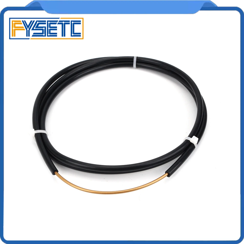 1 Meter Black PTFE Tube Teflonto TL-Feeder Rostock Bowden Extruder 1.75mm Fila ID 1.9mm OD 4mm Cloned Capricornus Tube