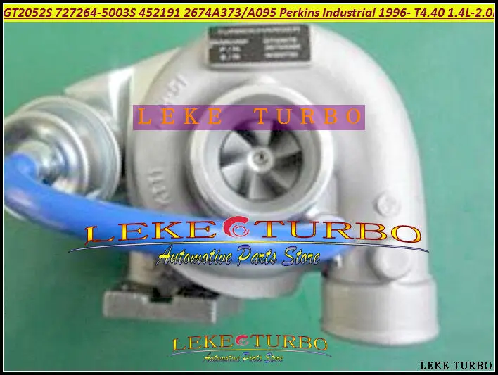 Wholesale GT2052S 727264-5003S 452191-0003 2674A095 2674A373 Turbo Turbocharger For Perkin-s Industrial 1996- T4.40 1.4L-2.0L