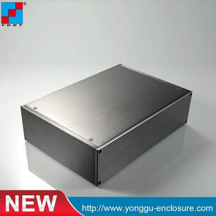 256*70.2*340mm  Extruded Aluminum Box Enclosure Case Project electronic DIY Aluminum Sase Sleeve