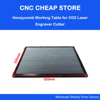 K40 Series Laser Honeycomb Working Table 300*200mm/350*250mm/400*300mm Customizable Size For Co2 DIY Laser Equipment Part