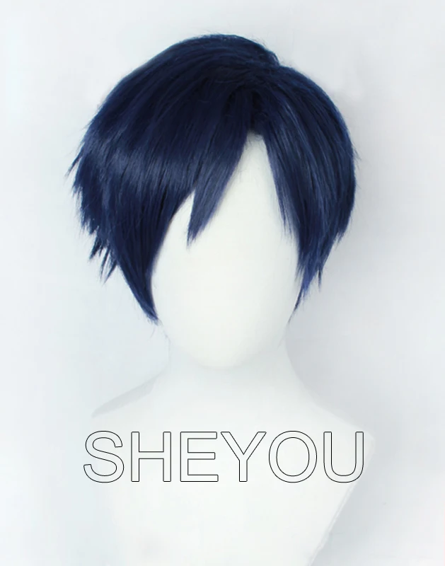 High Quality Tenya Iida Wig My Hero Academy Cosplay Costume Wig Halloween Heat Resistant Fiber Hair Wigs