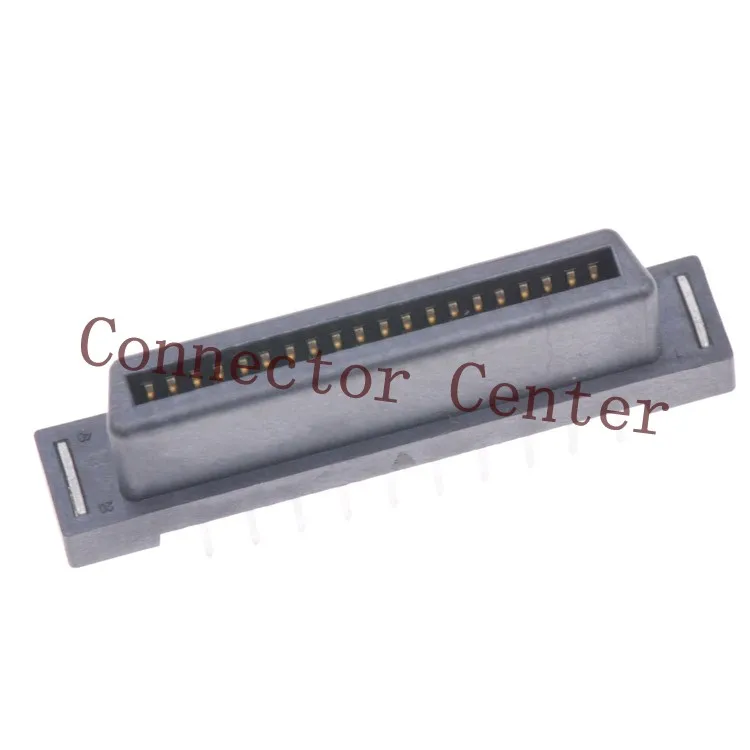 

SCSI Connector 1.27mm 40Pin 180 Degrees Vertical Female Compatible With Molex 15-92-1440