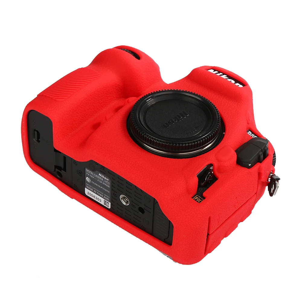 Cao Su Mềm Lưng Thân Bao Da Bảo Vệ Khung Da Cho Nikon D850 Máy Ảnh DSLR