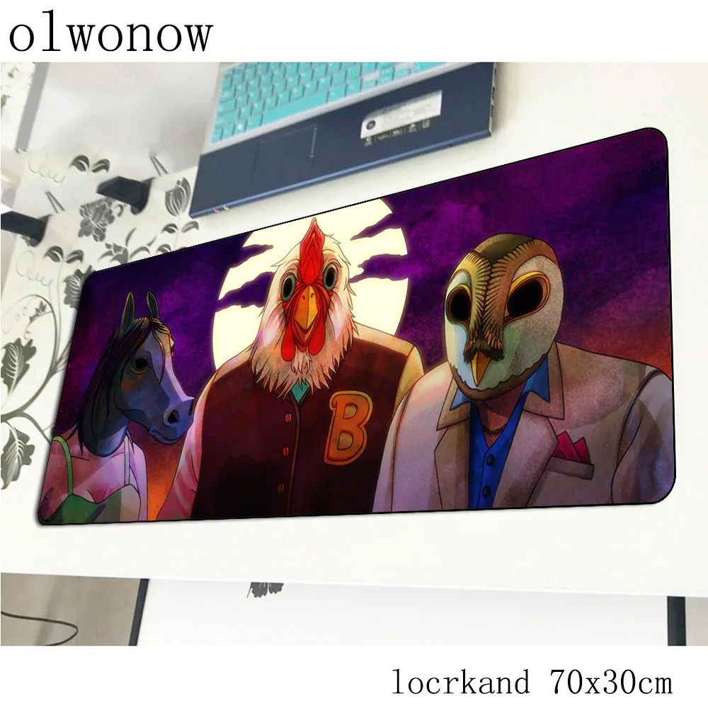 Hotline Miami pad mouse Professional computer gamer mouse pad 70x30cm padmouse Indie Pop mousepad ergonomic office desk mats