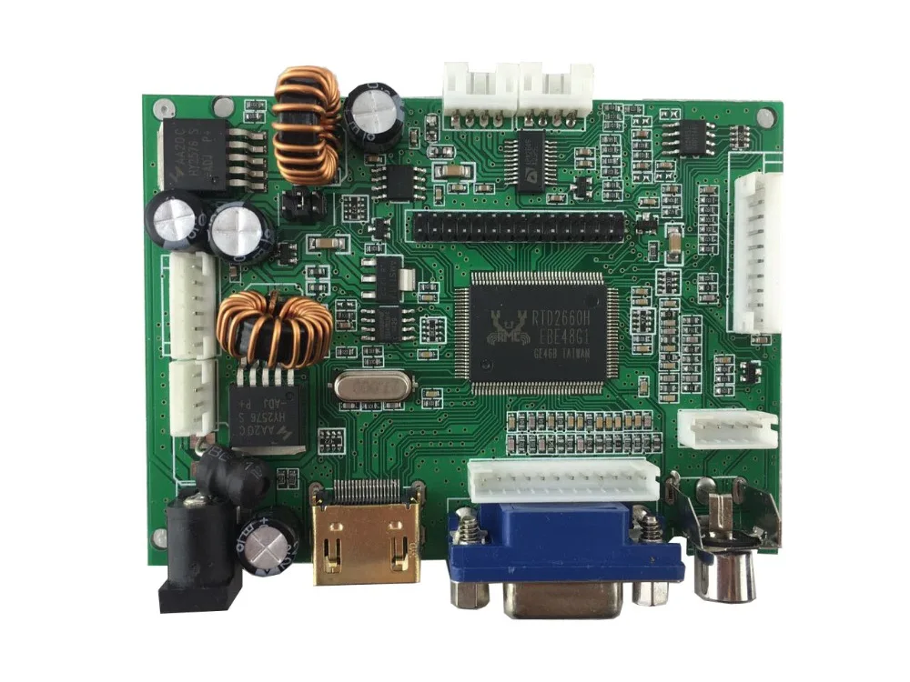 LCD controller  board support AV+VGA and support resolution up to 1920X1080(1080P).