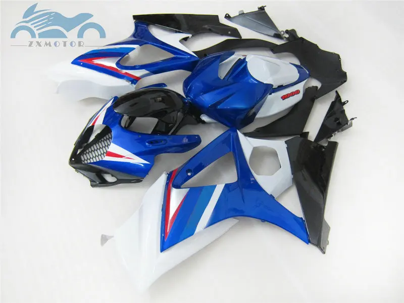 

Upgrade Fairing kits for SUZUKI 2007 2008 GSXR1000 K7 motorcycle rebuild fairings kit 07 08 GSX R1000 white blue aftermarket