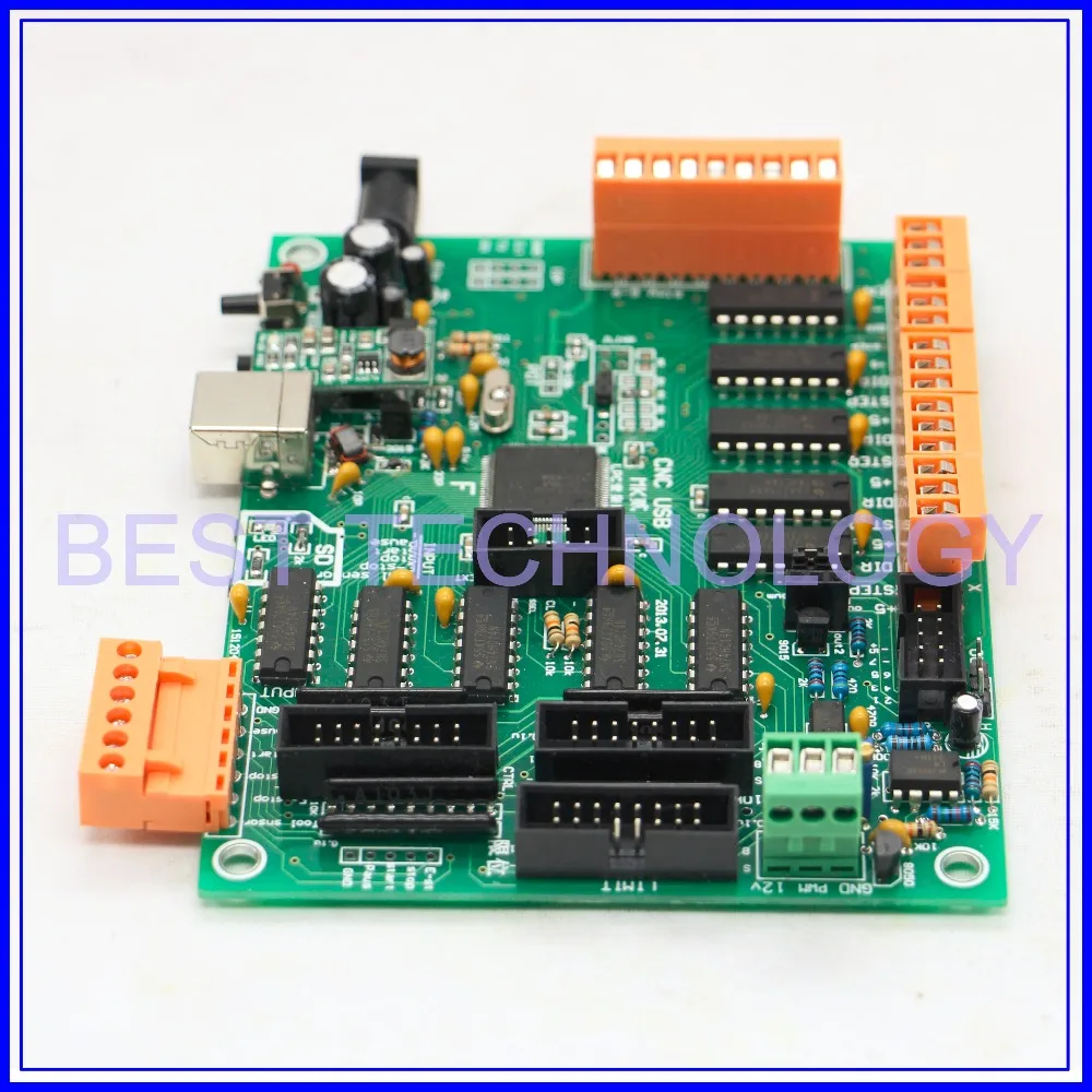 3 Axis 4 Axis 5 Axis Multi-axis USB CNC Controller CNC USB Interface Board  DIY MK2 100kHz  multifunctional control board