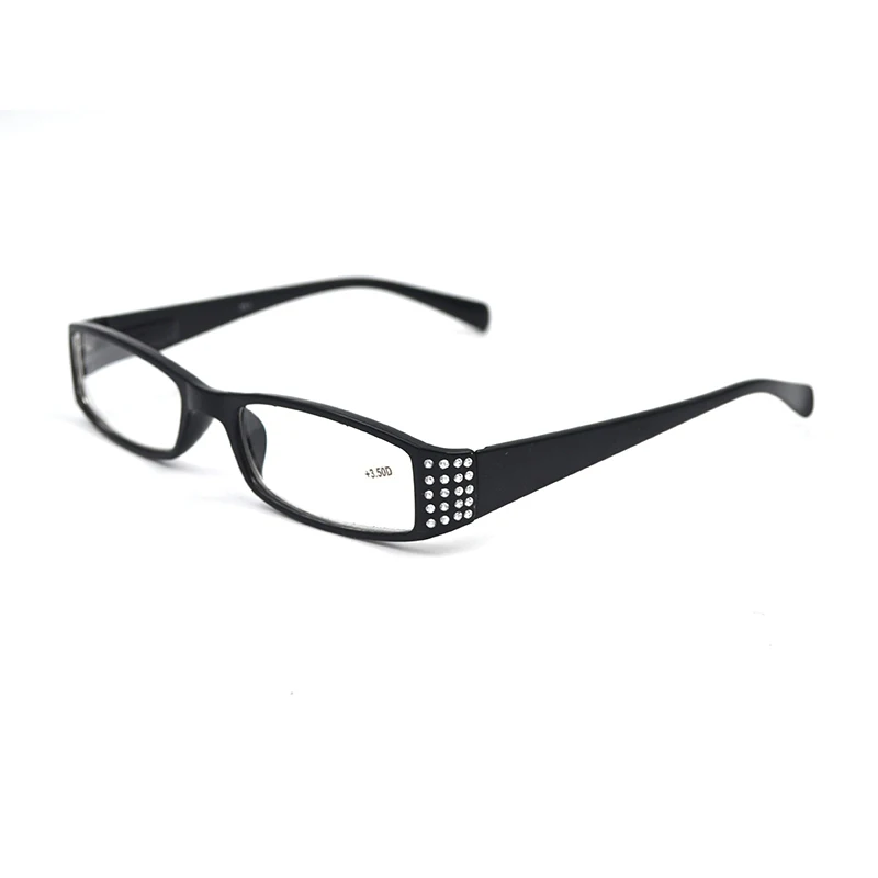 Gafas de lectura ultraligeras y cómodas para presbicia, lupa para dioptrías de 1, 1,5, 2,0, 2,5, 3,0 y 3,5, con patas de resorte de diamante L2