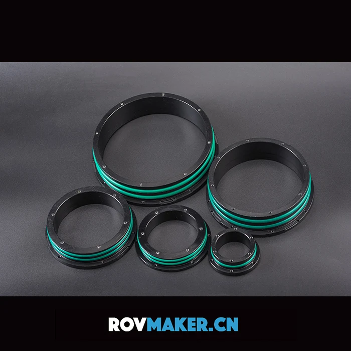 

Sealing Cabin Flange Watertight Acrylic Pipe Flange ROV Underwater Robot Accessories