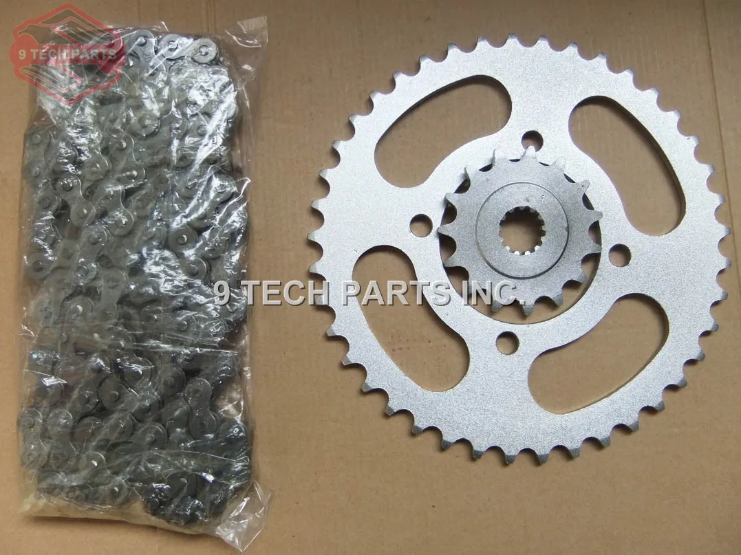 HIGH QUALITY CHAIN & SPROCKET KIT RACING PARTS FOR GN250 GN 250