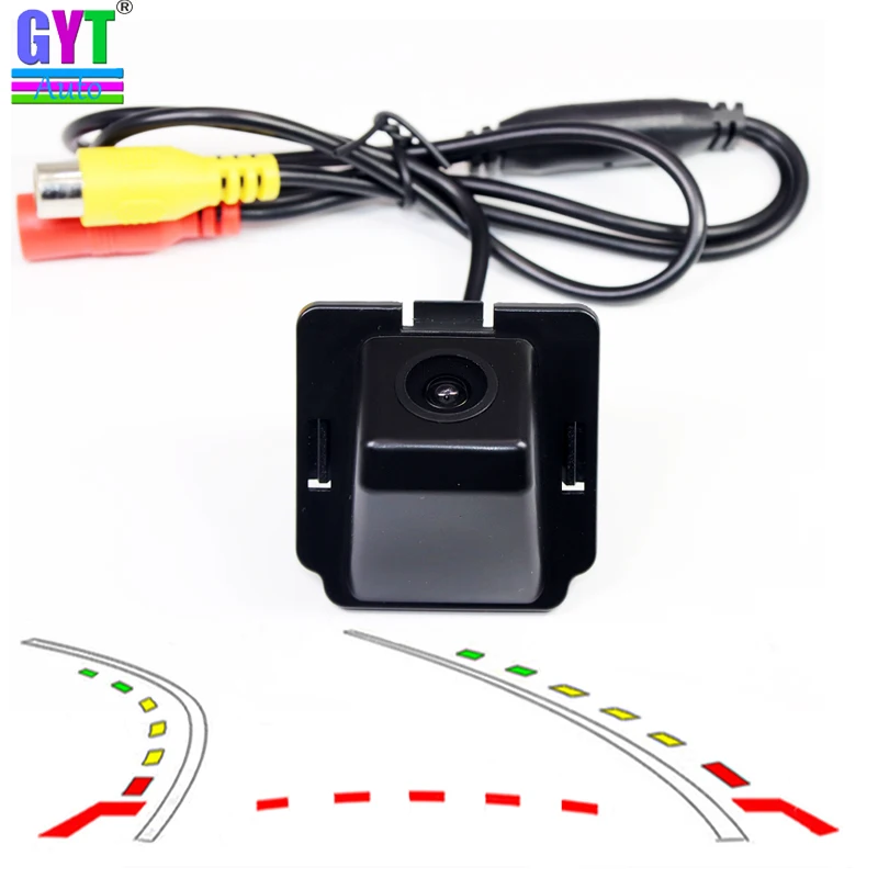 Dynamic Trajectory Car Rear view Parking camera for Mitsubishi Outlander sedan Reverse Camera CCD HD Parking