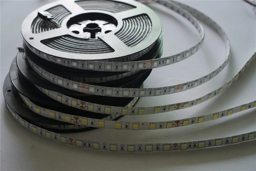 LED Strip 5050 DC12V 60LEDs/m 5m/lot Flexible LED Light RGB 5050 LED Strip Waterproof LED Controller