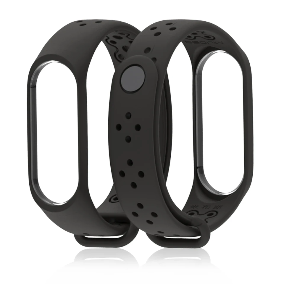 Mi jobs Sport mi Band 3 Handgelenk Gurt für Xiao mi mi Band 3 Silikon Armband Smart Armband Uhr mi band 3 Zubehör Band3 Strap