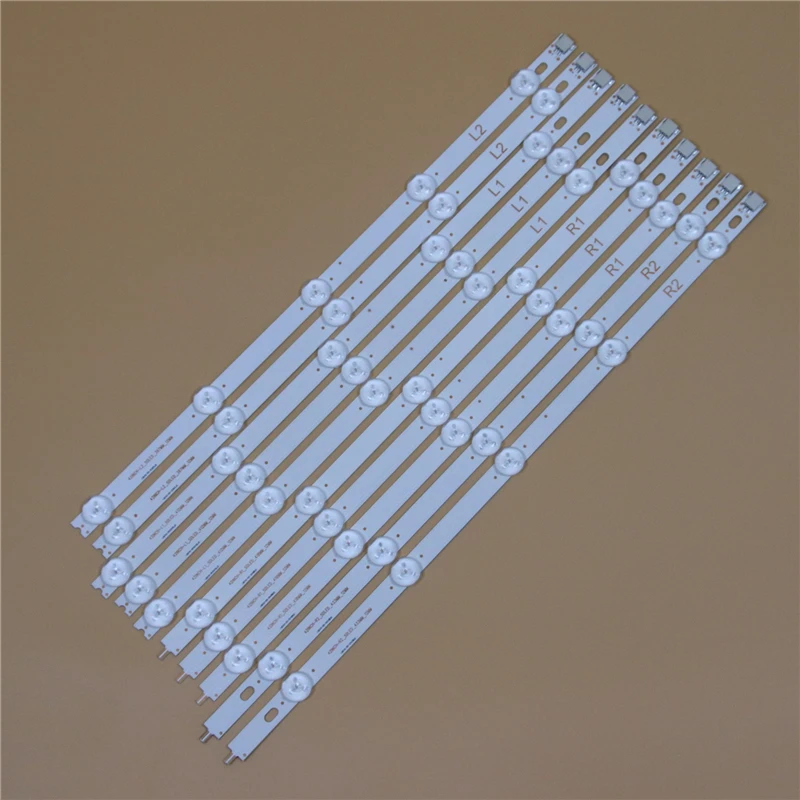 TV LED Light Bars For LG 42LN540B 42LN540R 42LN540S 42LN540U 42LN540V Backlight Strips Kit 10 LED Lamps Lens 10 Bands LC420DUE