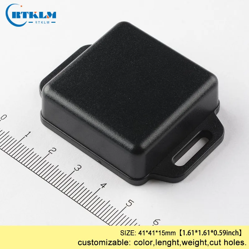 DIY Project Electric Enclosure Wall Mounting Junction Box ABS Plastic Instrument Enclosures Small Plastic Box 41*41*15mm