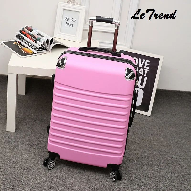 High capacity Aluminium Frame Rolling Luggage Trolley Travel Bag 20 inch Women Men  Carry On Suitcases Wheels  Trunk