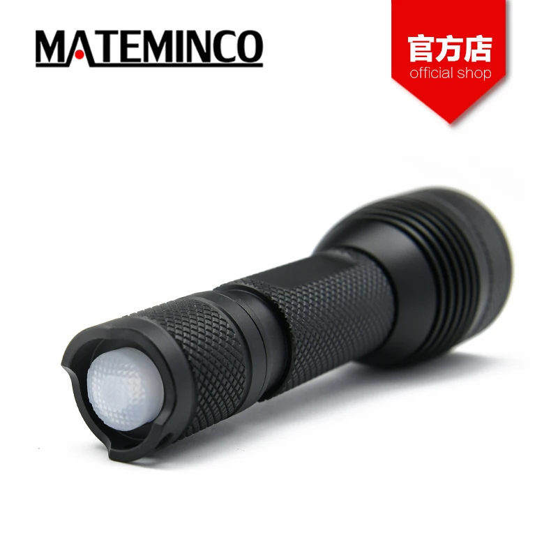 Mateminco X6S 3*Xpl Hi 3000lm High Lumens Waterproof Small Throw Flood Tactical Led Flashlight Torch Light