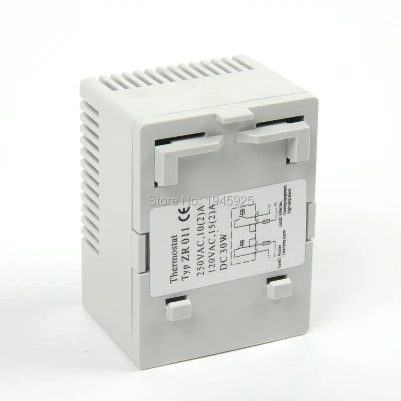 Thermostat double réglable NC et NO