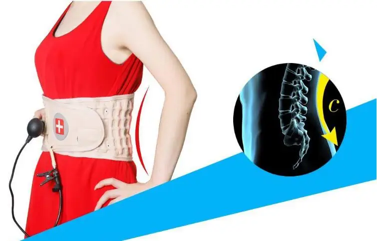 

Pneumatic Traction Belt Lumbar Traction Device Waist Support Belt Spinal Air Traction Belt