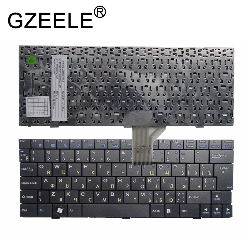 New Russian Keyboard For Clevo M720 M710 M710L M720S M720T M728T M728 M729T RU Black MP-09C36SU-430 laptop keyboard