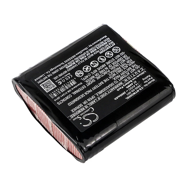 Cameron Sino 2600mah 배터리, NOYES W2003M 3900-05-001 배터리용