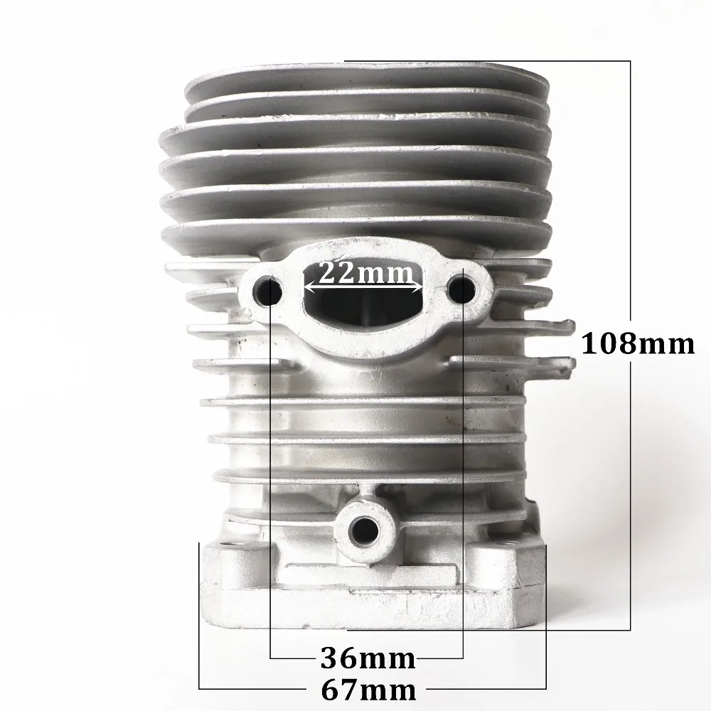 Imagem -04 - Cilindro de Motosserra e Pistão 41.1 mm Assy para Parceiro 350 Parceiro 351