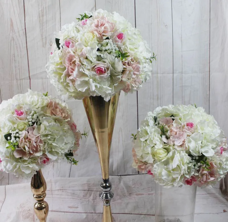 SPR wholesale 10pcs/lot wedding artificial table flower ball wedding table centerpiece backdrop arch flower decoration