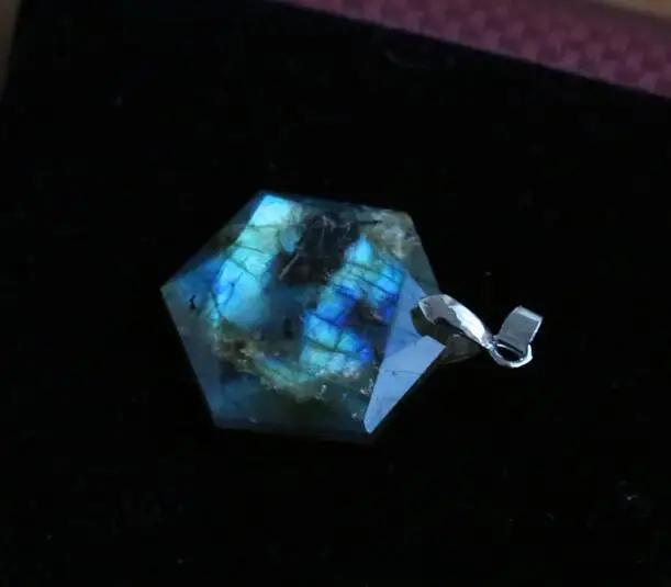 A++ Natural Moonstone stone Quartz pendants, Labradorite Large satellite pendant, Men fashion Jewelry Pendant with rope