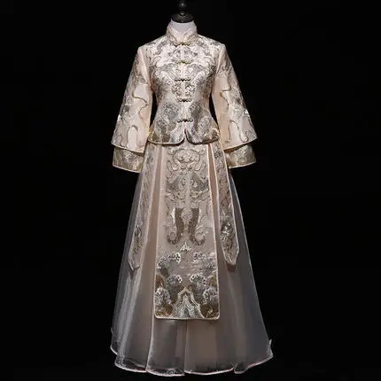 

100%real chinese tradtioanl embroidery xiuhe set
