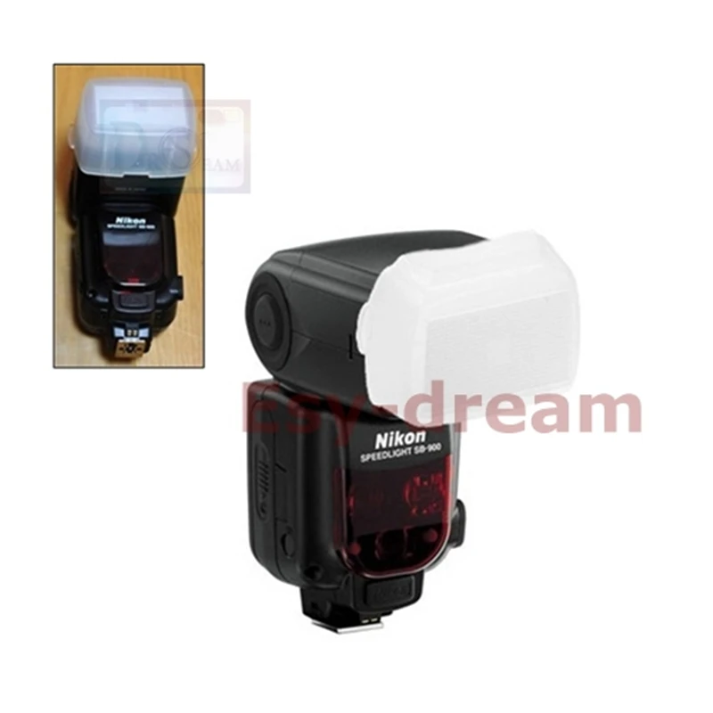 Flash Bounce Diffuser Lambency Cover Cap Dome Soft Box for Nikon AF SB-910 SB910 SB-900 SB900 Speedlite Diffusor