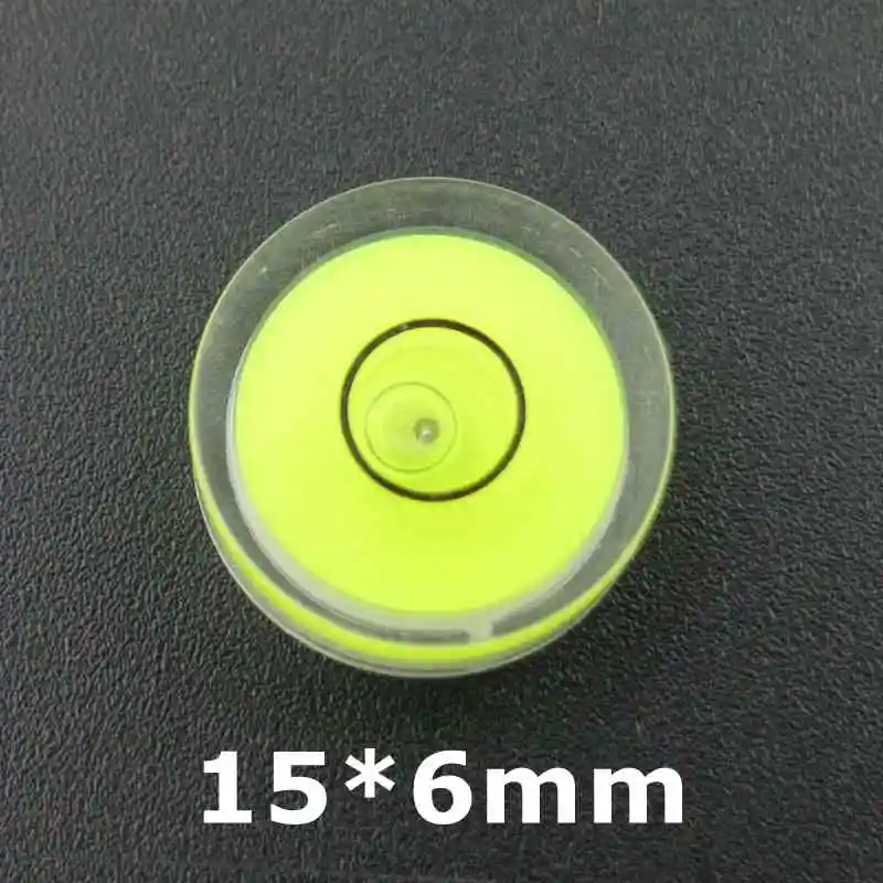 (10 Pieces/Lot) Circular spirit level Round bubble level mini spirit level Bubble Bullseye Level measurement instrument