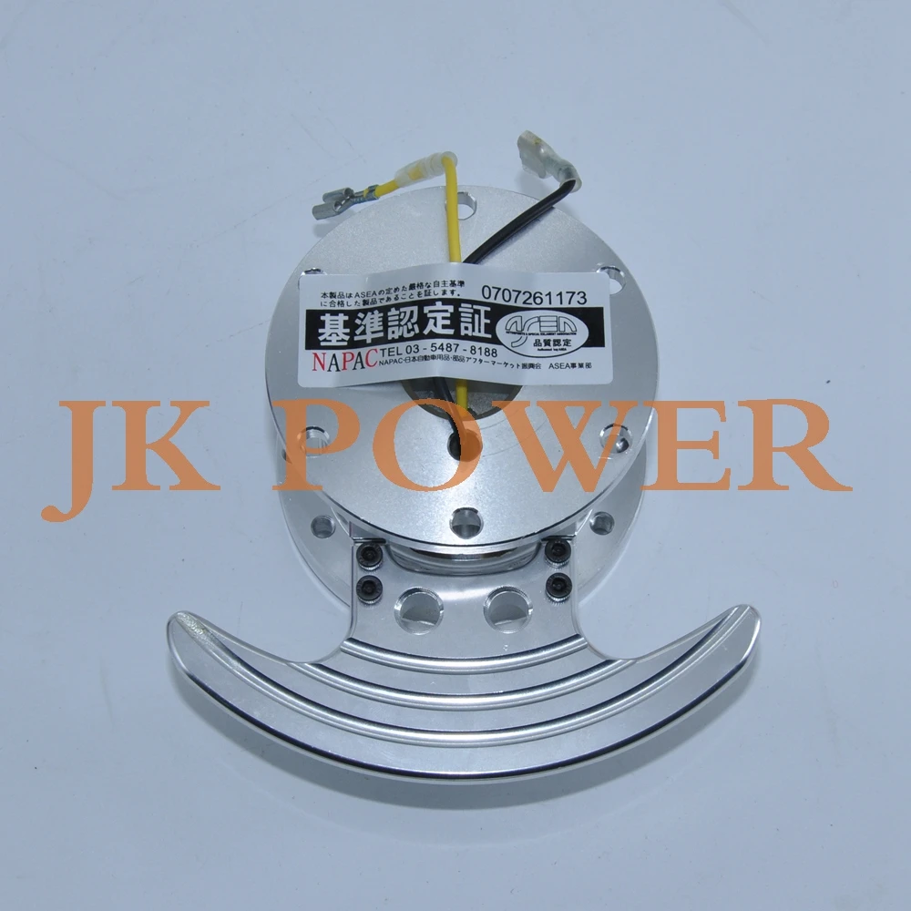 JK Racing WB Universal Racing Aluminum Steering Wheel Quick Release Hub Tilt Up Of Steering