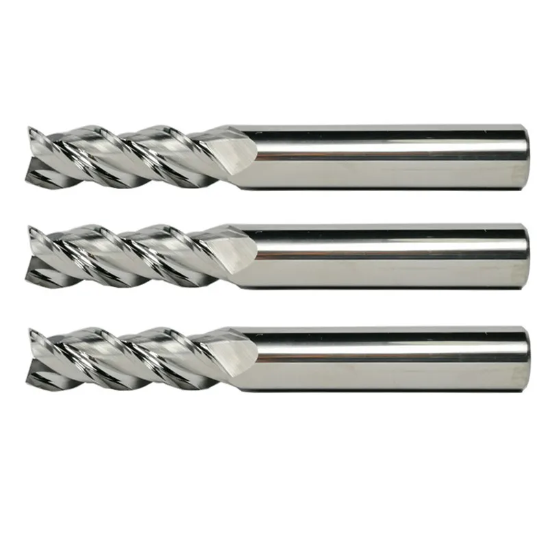 Imagem -05 - Zgt Alumínio Cnc Cortador Hrc50 Flauta Alumínio Cobre Fresa de Madeira Moinho Carboneto de Tungstênio Fresa de Aço Fresa End Mill