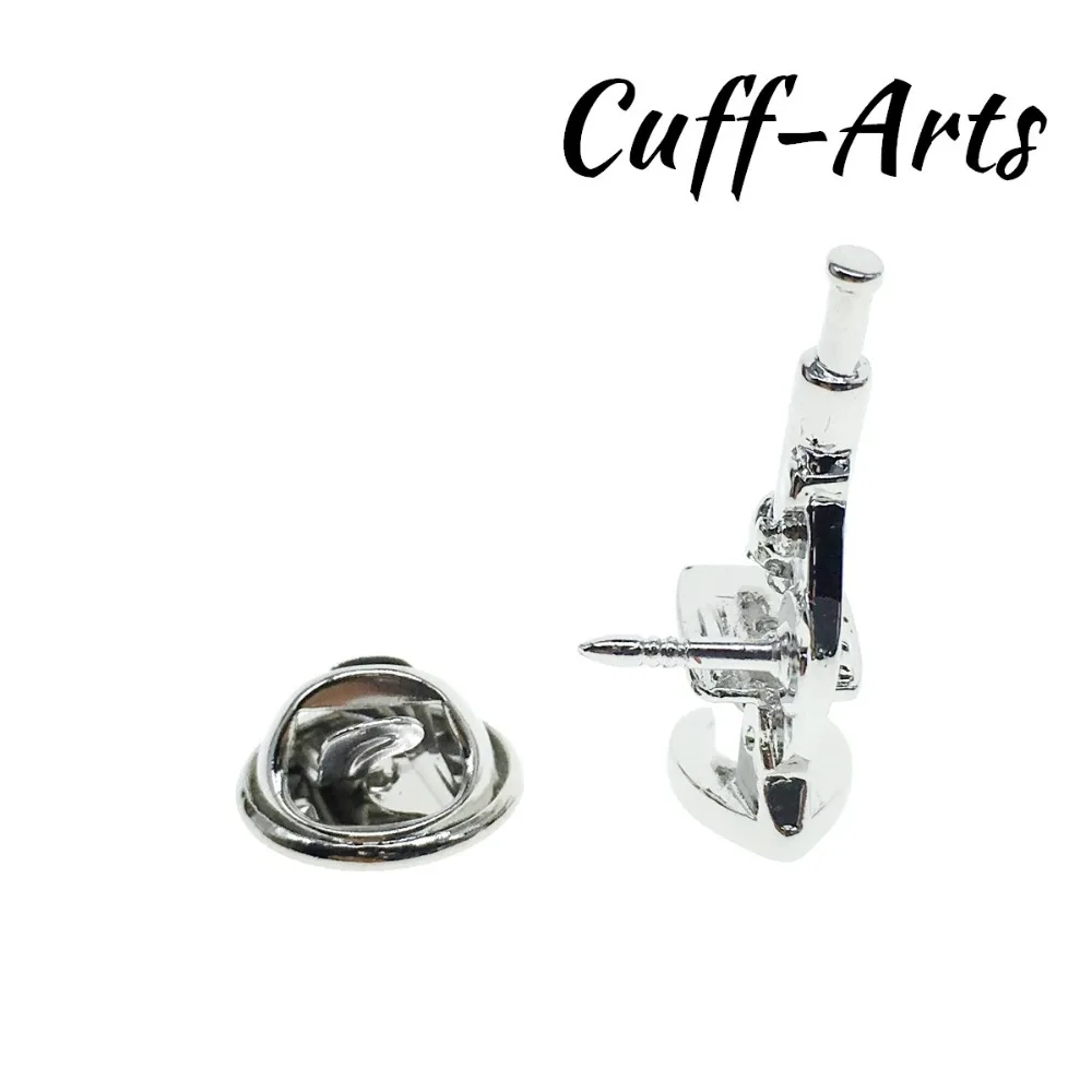 Cuffarts Lapel Pin For Men Microscope Science Lapel Pin Badge Pride Brooch Hijab Pins Enamel Pin Broche Pusheen P10062