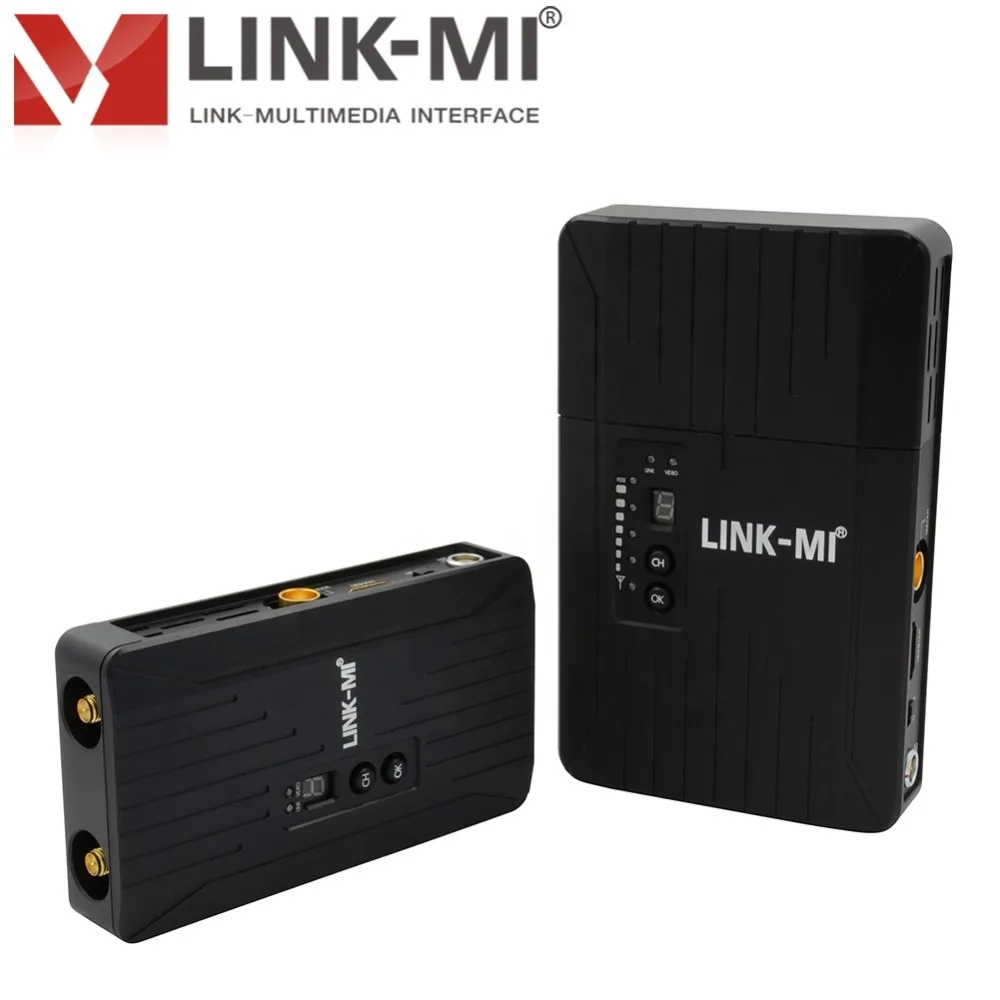 Transmissor de vídeo sem fio LINK-MI wx150 150m hdmi/sdi, extensor de receptor e receptor sem fio