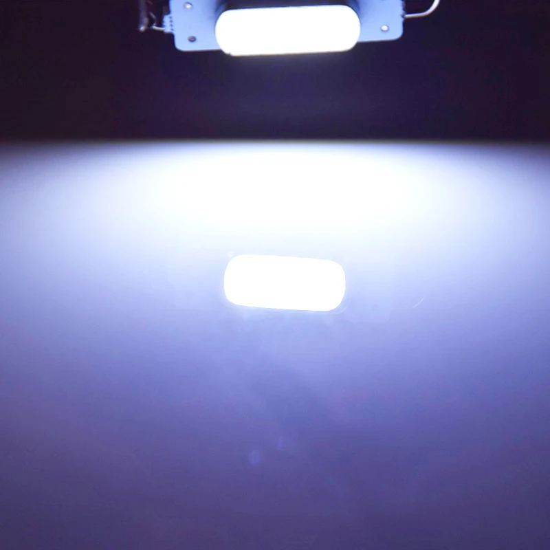 2PCS 211-2 211 212 212-2 561 562 Led Festoon Light 44mm 43mm COB 3W Rigid Loop LED Interior Car Dome Cargo light White 6000K