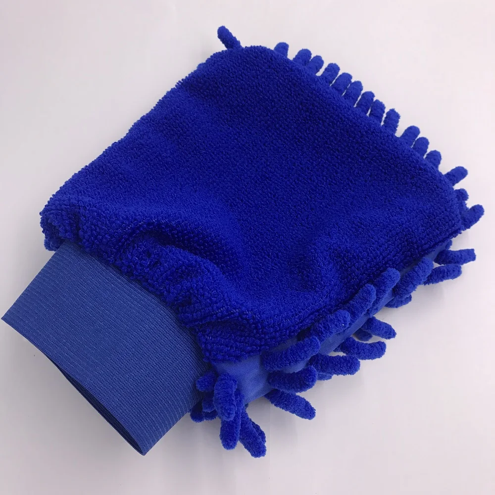 Car Cleaning Gloves Fiber Chenille Window Washing Cleaning Car Glove For Audi Bmw Lada Vw Opel Renault Ford Auto Accessories